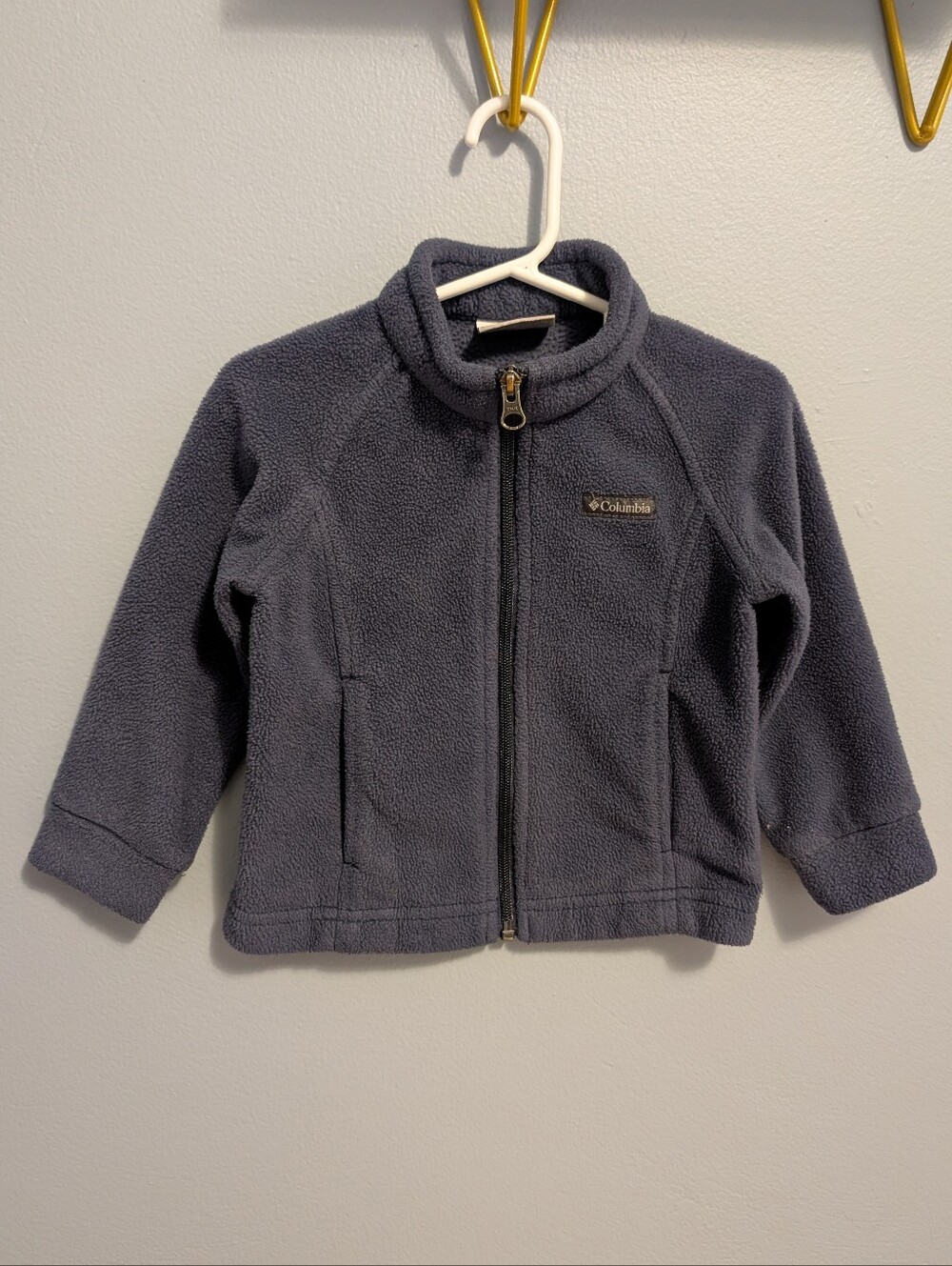 Columbia Navy Fleece Jacket - Full Zip